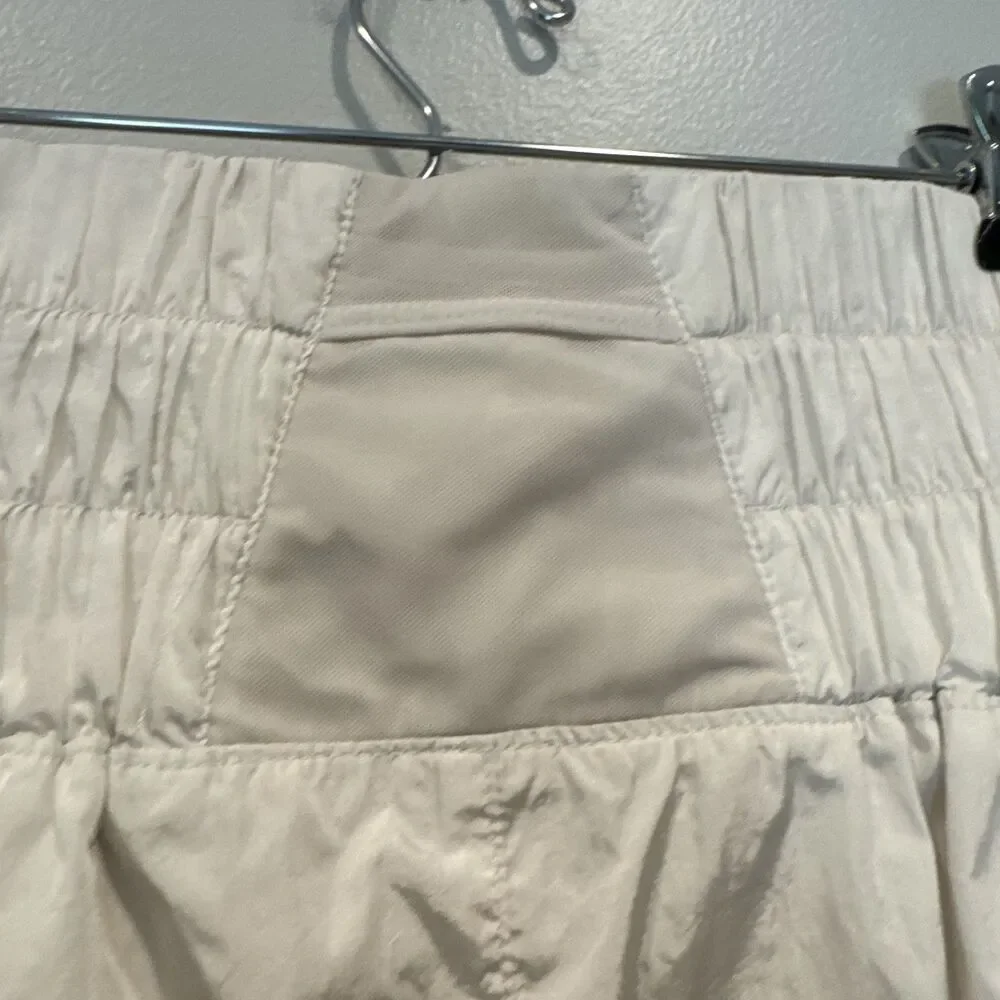 Free People Movement The Way Home Running Shorts High Rise White Women Large